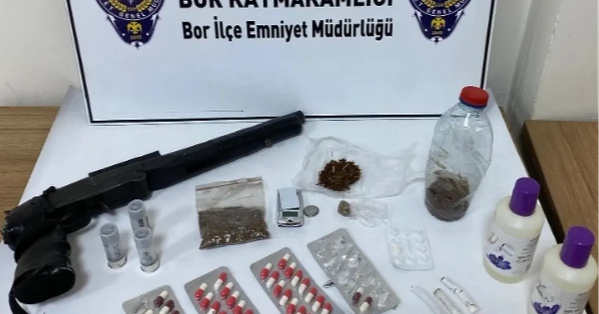 Niğde'de iş yerine uyuşturucu operasyonu!