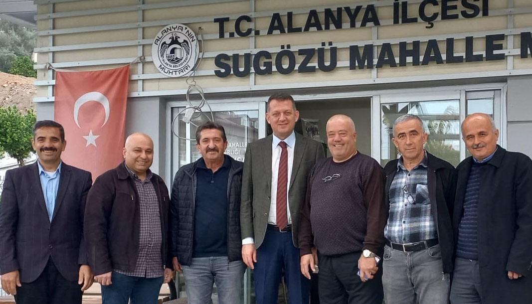 Kaymakam Ürkmezer'den Sugözü muhtarlığına ziyaret