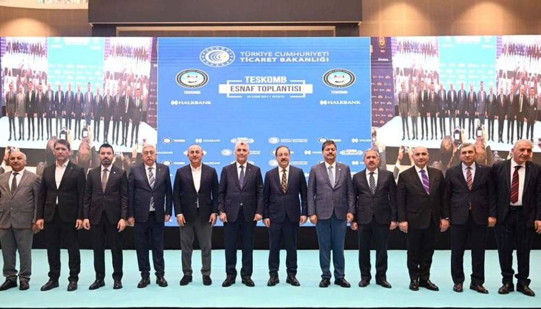 Antalya Valisi Hulusi Şahin: Türk ekonomisinin lokomotifi esnaf ve sanatkârlarımızdır