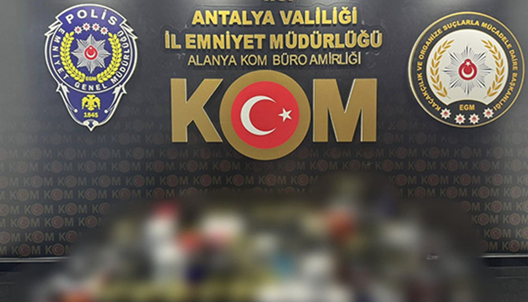 Antalya'da yılbaşı öncesi operasyon!