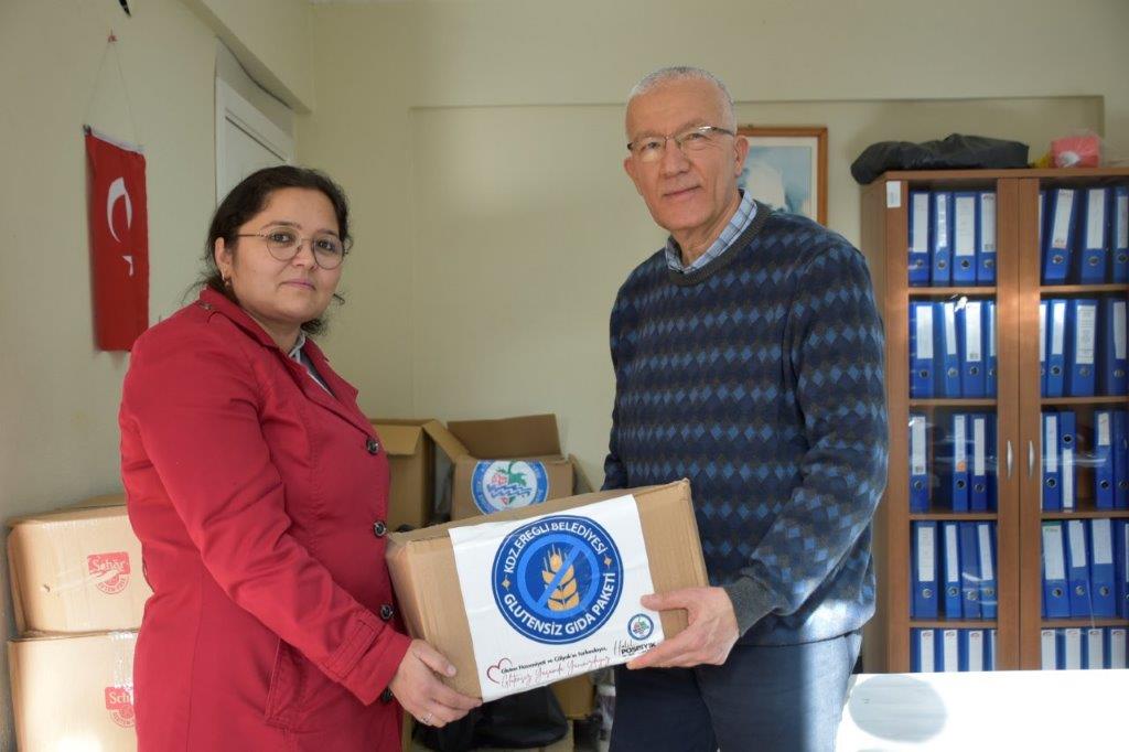 Zonguldak'ta çölyak hastalarına glütensiz gıda paketi