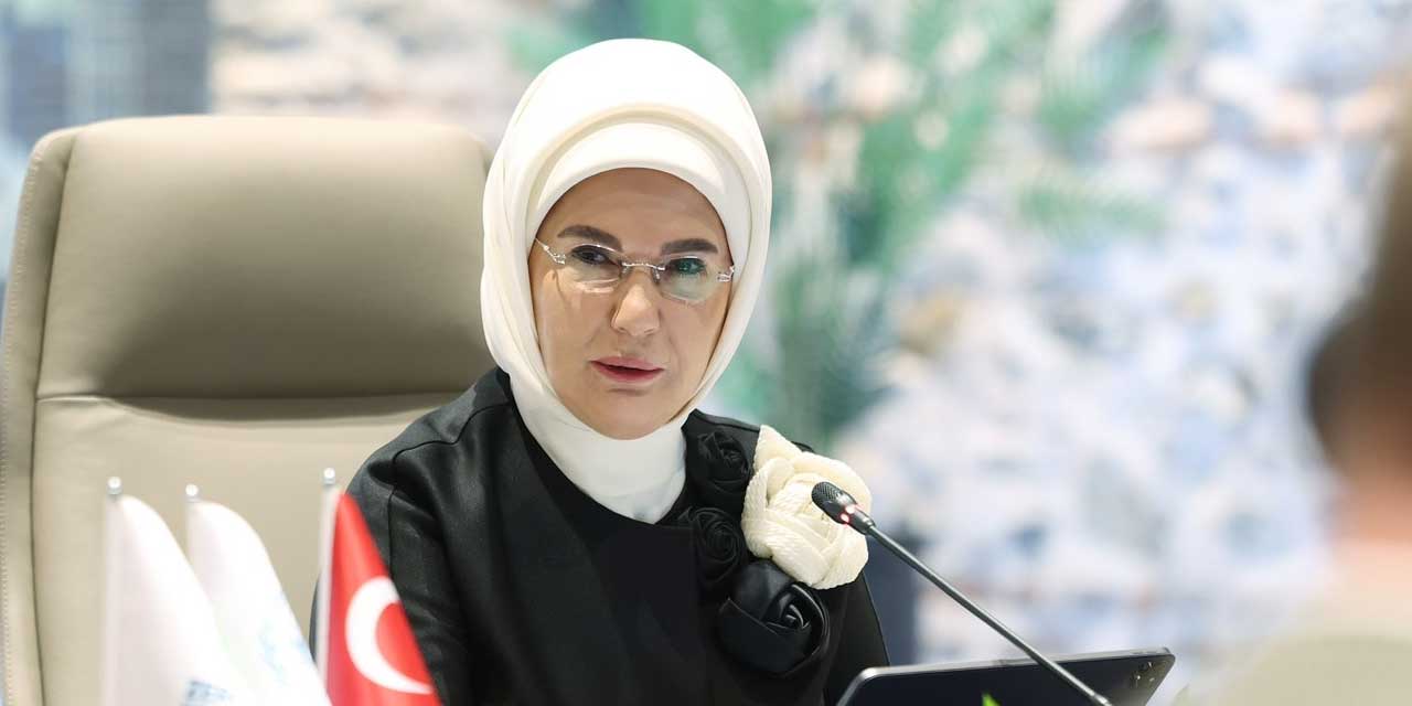 Emine Erdoğan'dan Gazze açıklaması: 45 yıl alacak bir enkaz